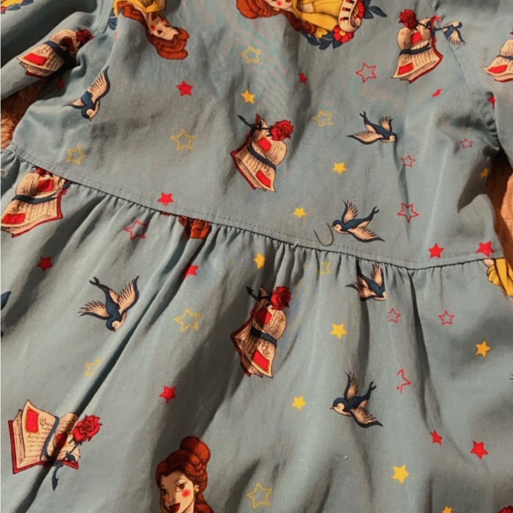 Girl’s Beauty and the Beast Belle jacket with hood